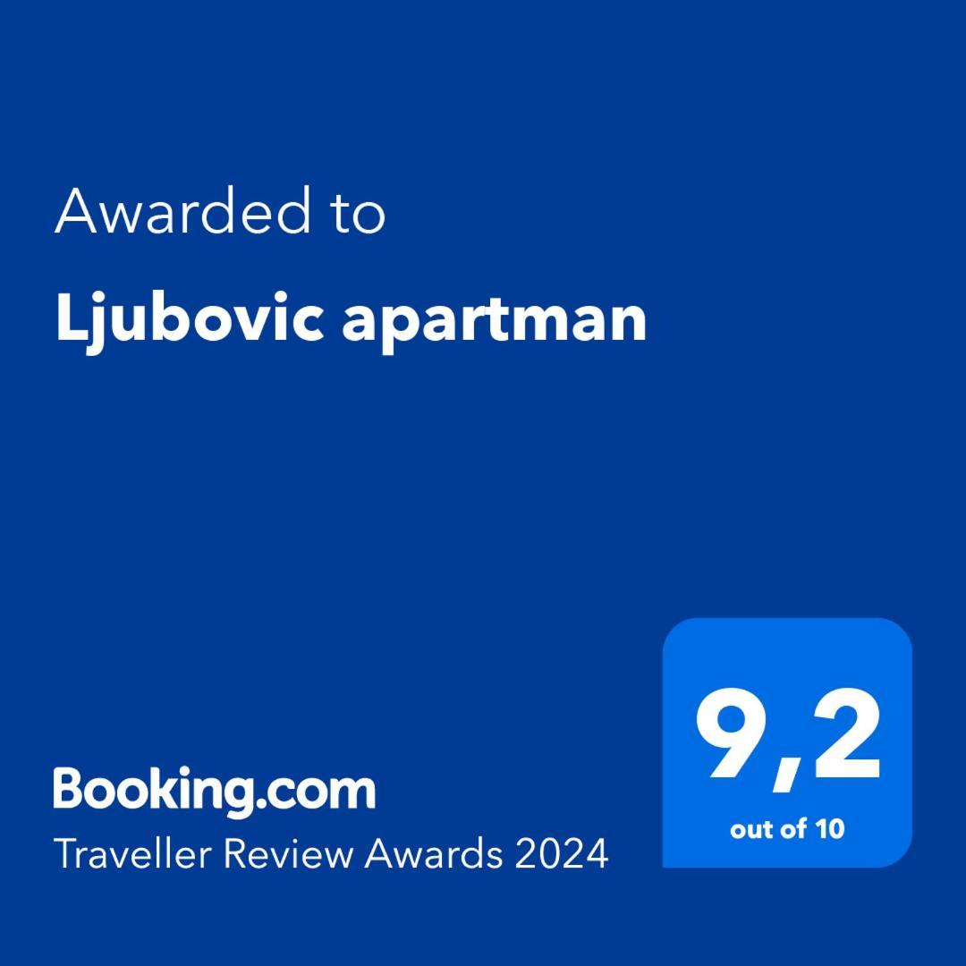 Ljubovic Apartman Подгорица Экстерьер фото
